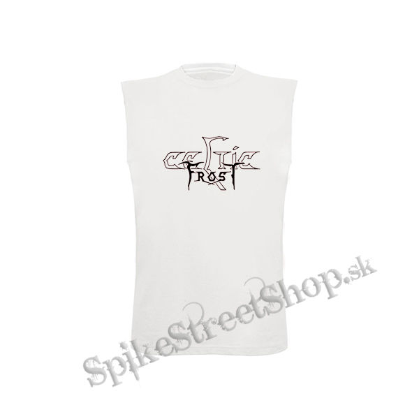 CELTIC FROST - Logo White - biele detské tričko bez rukávov