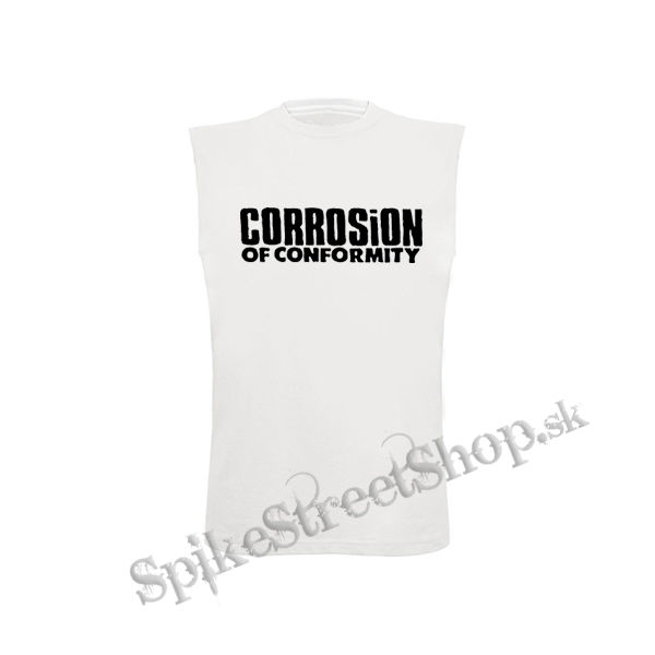 CORROSION OF CONFORMITY - Logo - biele detské tričko bez rukávov