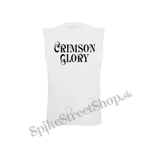 CRIMSON GLORY - Logo - biele detské tričko bez rukávov