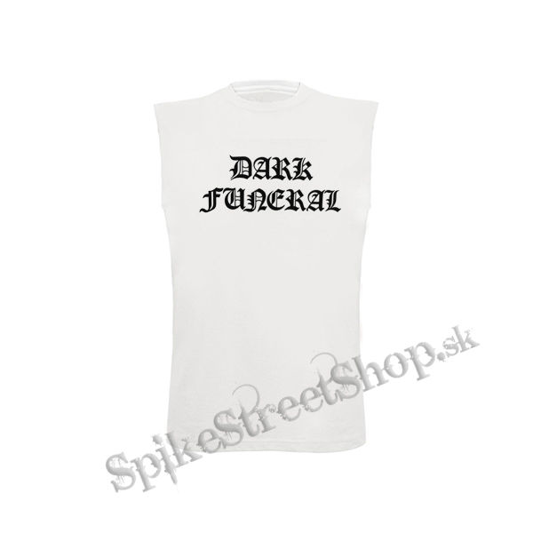 DARK FUNERAL - Logo Black - biele detské tričko bez rukávov