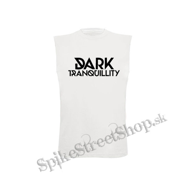 DARK TRANQUILLITY - New Logo - biele detské tričko bez rukávov