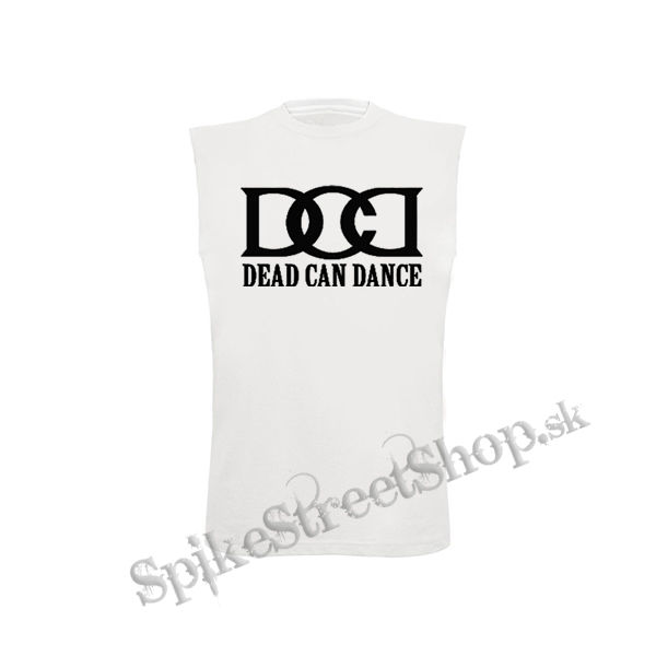 DEAD CAN DANCE - Logo Black Sign - biele detské tričko bez rukávov