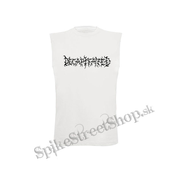 DECAPITATED - Logo - biele detské tričko bez rukávov