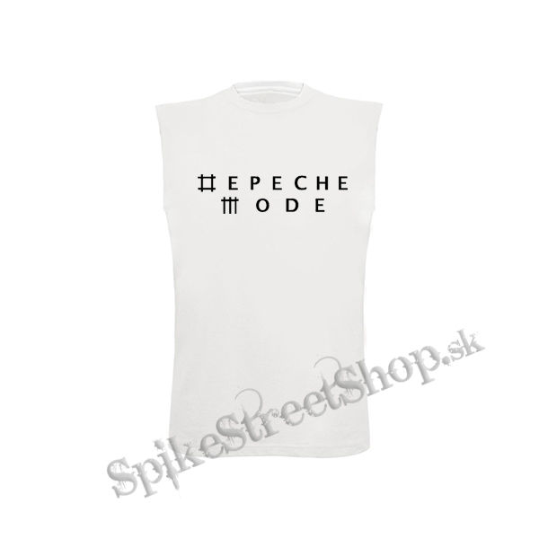 DEPECHE MODE - Logo - biele detské tričko bez rukávov