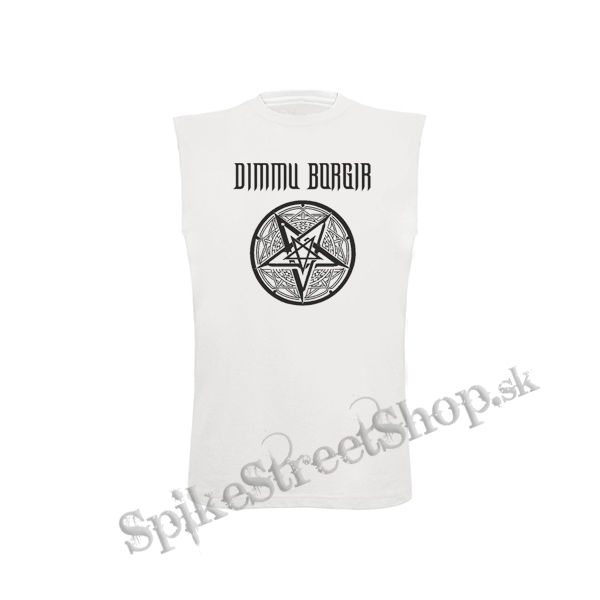 DIMMU BORGIR - Pentagram - biele detské tričko bez rukávov