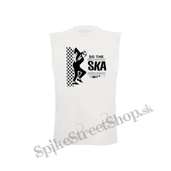 DO THE SKA - biele detské tričko bez rukávov