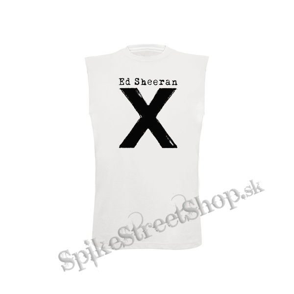 ED SHEERAN - X - biele detské tričko bez rukávov