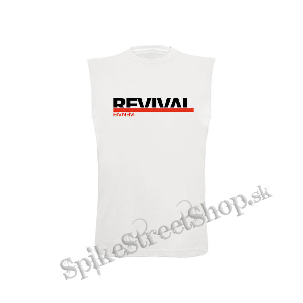 EMINEM - Revival - biele detské tričko bez rukávov