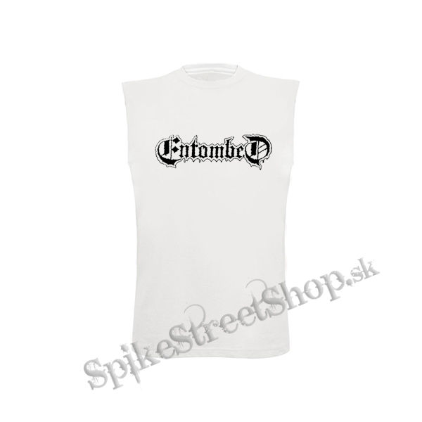 ENTOMBED - Logo - biele detské tričko bez rukávov