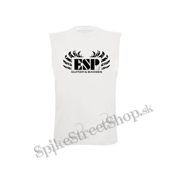 ESP - Logo - biele detské tričko bez rukávov