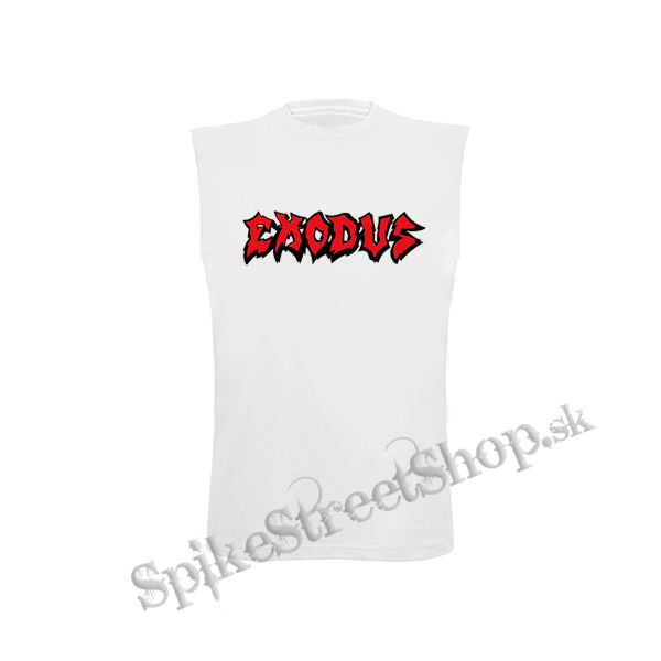 EXODUS - Logo - biele detské tričko bez rukávov