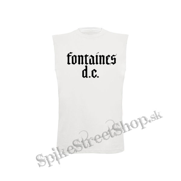 FONTAINES D.C. - Logo - biele detské tričko bez rukávov