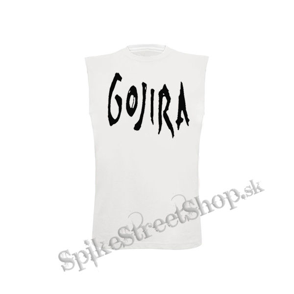 GOJIRA - Logo - biele detské tričko bez rukávov
