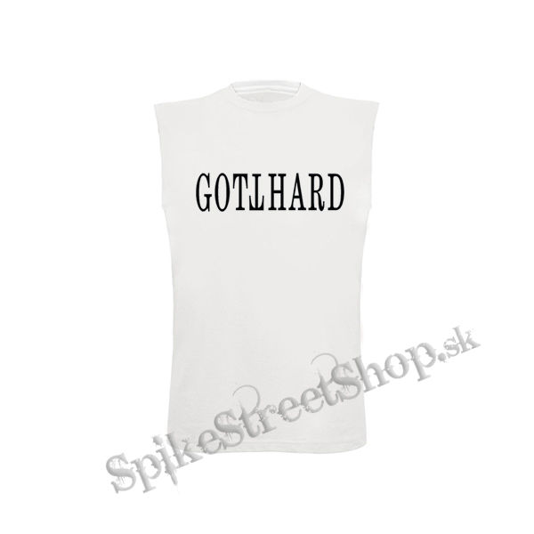 GOTTHARD - Logo Hardrock Band - biele detské tričko bez rukávov
