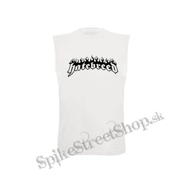 HATEBREED - Logo - biele detské tričko bez rukávov