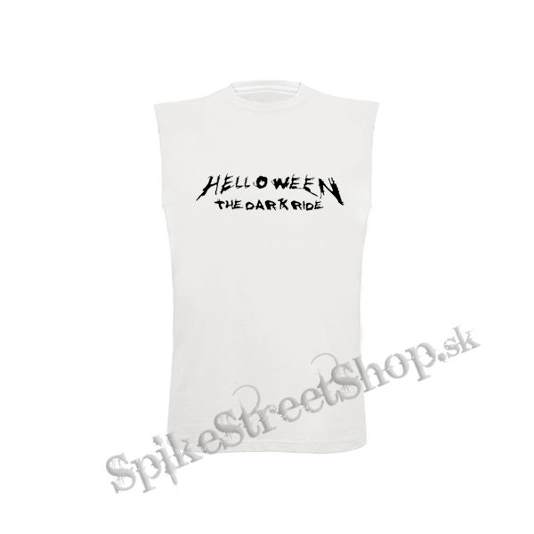 HELLOWEEN - The Dark Ride Logo - biele detské tričko bez rukávov