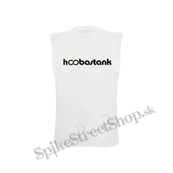 HOOBASTANK - Logo - biele detské tričko bez rukávov