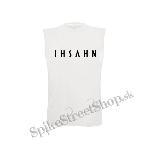 IHSAHN - Logo - biele detské tričko bez rukávov