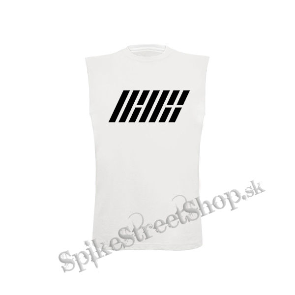 IKON - Logo Kpop Band - biele detské tričko bez rukávov