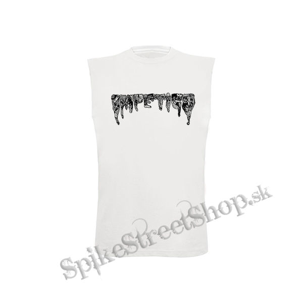 IMPETIGO  -Logo - biele detské tričko bez rukávov