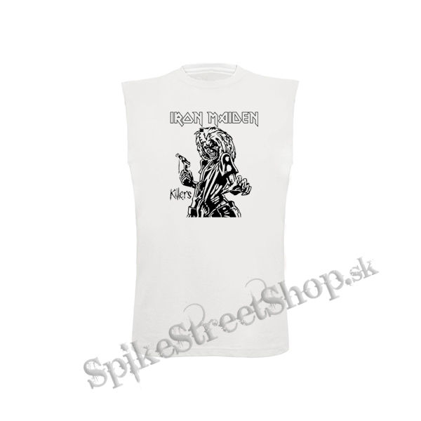 IRON MAIDEN - Killers - biele detské tričko bez rukávov