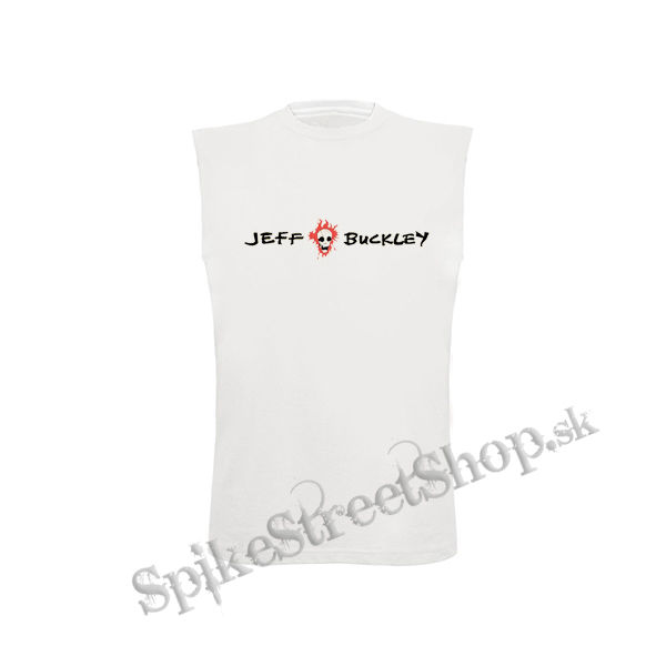 JEFF  BUCKLEY - Logo Skull - biele detské tričko bez rukávov