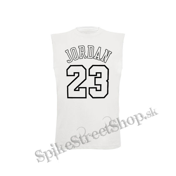 JORDAN 23 - biele detské tričko bez rukávov