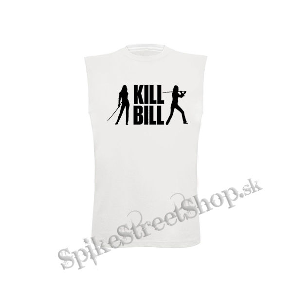 KILL BILL - Silhouette - biele detské tričko bez rukávov