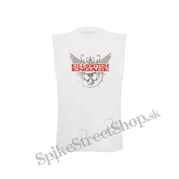 KILLSWITCH ENGAGE - Logo - biele detské tričko bez rukávov