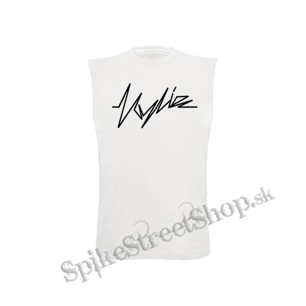 KYLIE MINOQUE - Logo - biele detské tričko bez rukávov