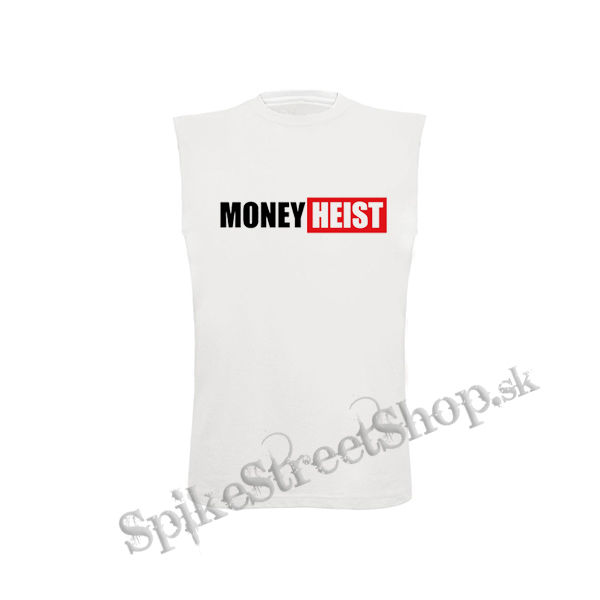 LA CASA DE PAPEL - Money Heist - biele detské tričko bez rukávov