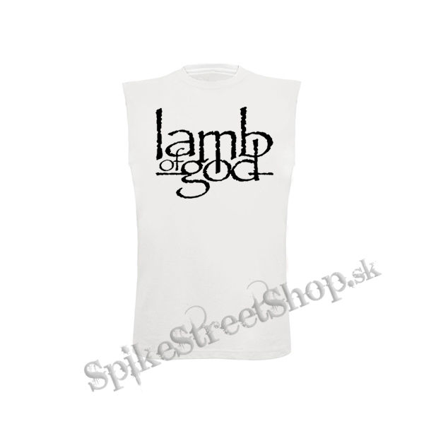 LAMB OF GOD - Logo - biele detské tričko bez rukávov