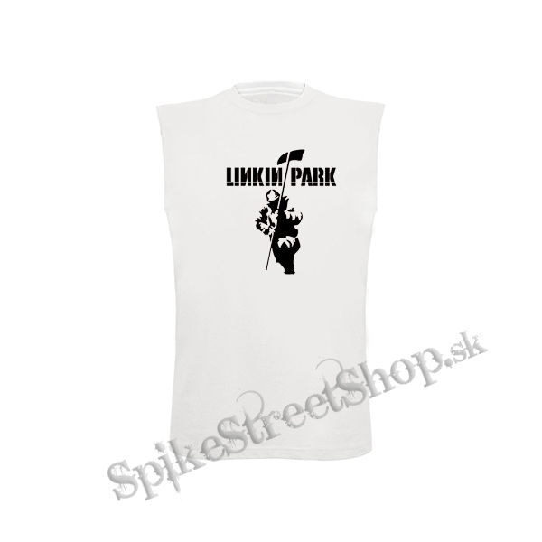 LINKIN PARK - Hybrid Theory Icon - biele detské tričko bez rukávov