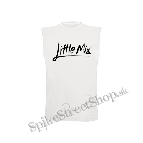 LITTLE MIX - Logo - biele detské tričko bez rukávov