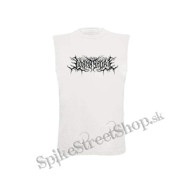 LORNA SHORE - Logo - biele detské tričko bez rukávov