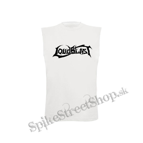 LOUDBLAST - Logo - biele detské tričko bez rukávov