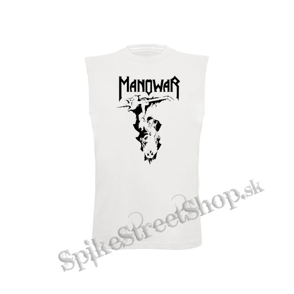 MANOWAR - Hell On Stage - biele detské tričko bez rukávov