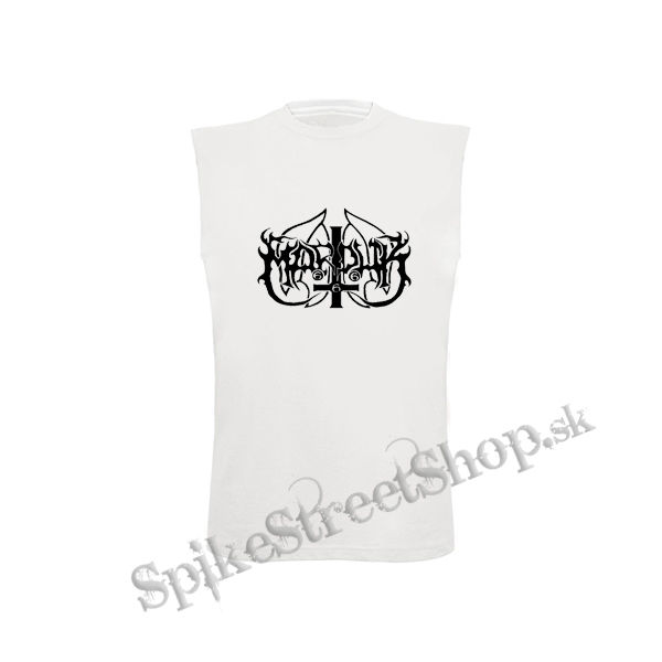 MARDUK - Logo White - biele detské tričko bez rukávov