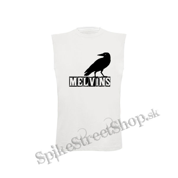 MELVINS - Logo - biele detské tričko bez rukávov