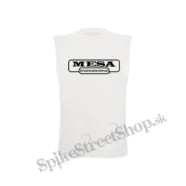 MESA BOOGIE - Mesa Engineering Logo - biele detské tričko bez rukávov