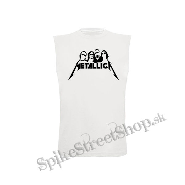 METALLICA - Hardwired Band - biele detské tričko bez rukávov