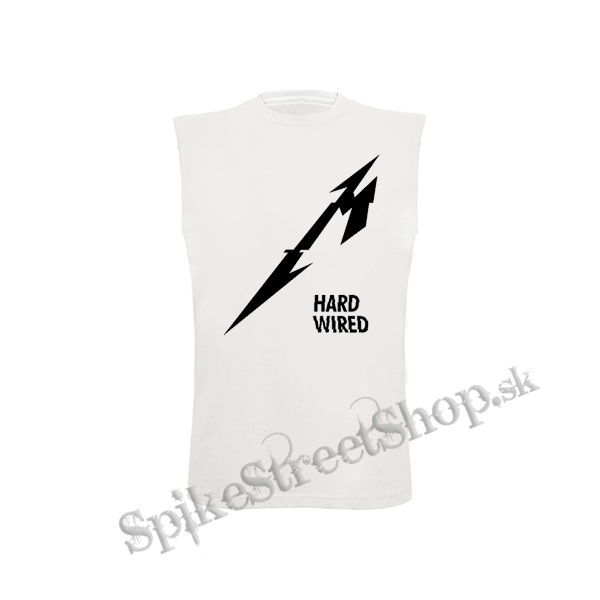 METALLICA - Hardwired Crest - biele detské tričko bez rukávov