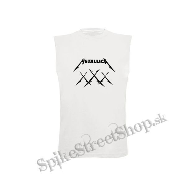 METALLICA - Lightning - biele detské tričko bez rukávov