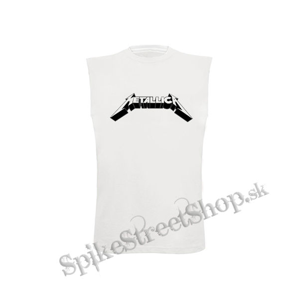 METALLICA - Logo Motive 2 - biele detské tričko bez rukávov