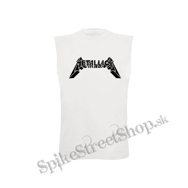 METALLICA - Master Of Puppets Logo 2 - biele detské tričko bez rukávov