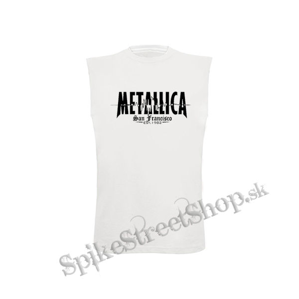 METALLICA - San Francisco - biele detské tričko bez rukávov