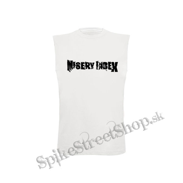 MISERY INDEX - Logo - biele detské tričko bez rukávov