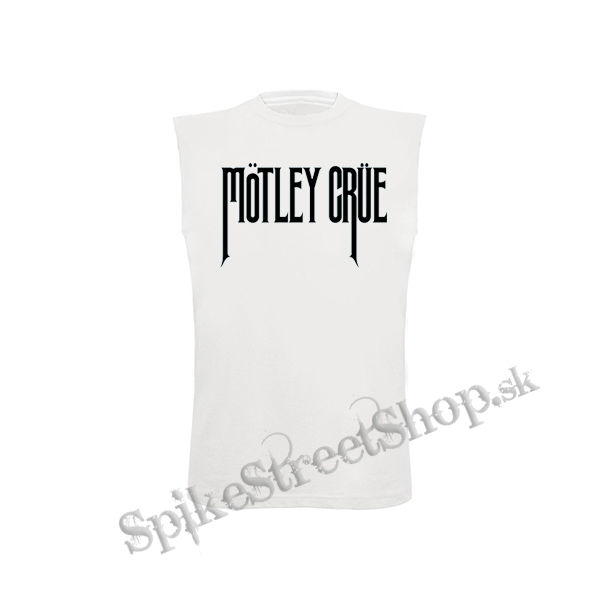MOTLEY CRUE - Theatre Of Pain Logo - biele detské tričko bez rukávov