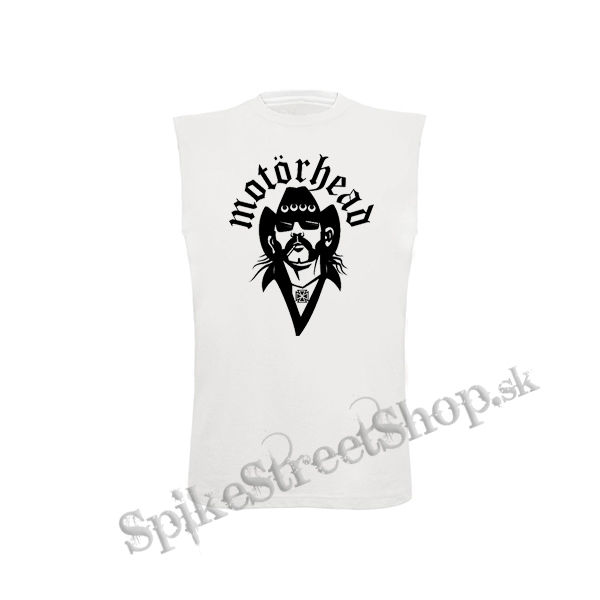 MOTORHEAD - Lemmy Logo - biele detské tričko bez rukávov