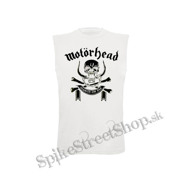 MOTORHEAD - March Or Die - biele detské tričko bez rukávov